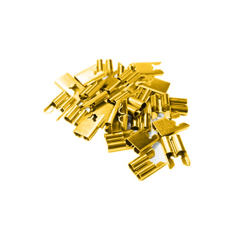 سرسیم روبردی مادگی خودرویی زرد برنجی سایز 6.3 بسته100 تایی سرسیم روبردی مادگی خودرویی زرد برنجی سایز 6.3 بسته100 تایی