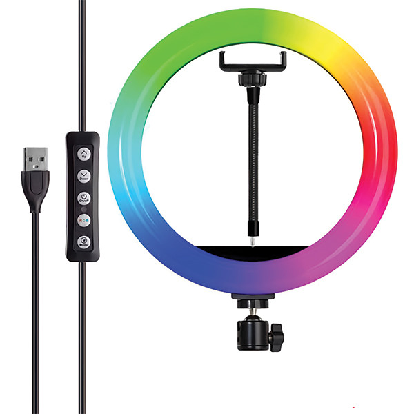 رینگ لایت پی نت مدل LJJ-26 RGB رینگ لایت پی نت مدل LJJ-26 RGB