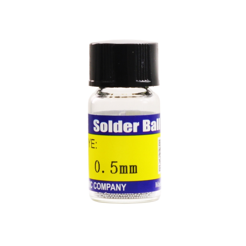 ساچمه قلع Solder Ball سایز 0.50 میلیمتر مارک Mechanic ساچمه قلع Solder Ball سایز 0.50 میلیمتر مارک Mechanic