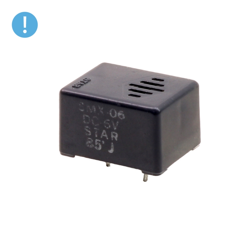 مجموعه 13 عددی بازر پسیو مغناطیسی 6 ولت Magnetic Buzzer مدل SMX-06