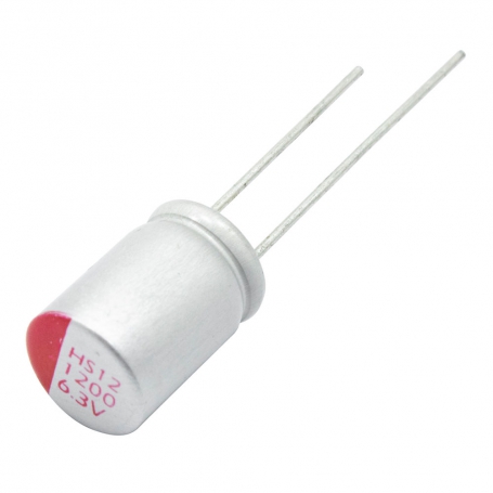 مجموعه 14 عددی خازن جامد - سالید 1200uF / 6.3V ژاپنی مجموعه 14 عددی خازن جامد - سالید 1200uF / 6.3V ژاپنی
