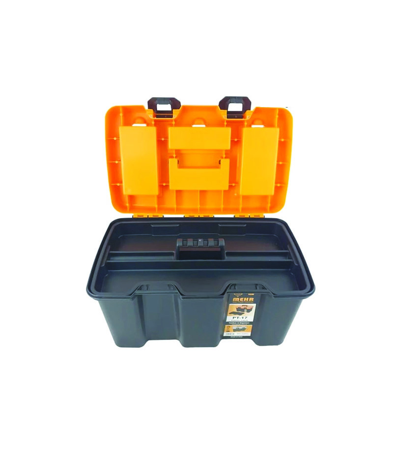 جعبه ابزار پلاستیکی بزرگ 17 اینچ مهر MEHR مدل PT-17