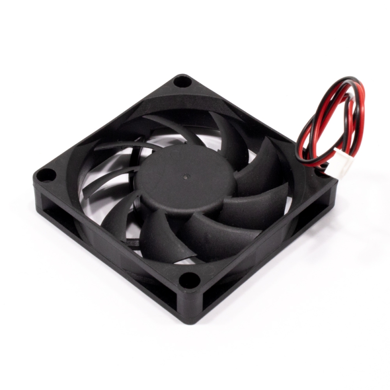 مجموعه 2 عددی فن 24V دو سیمه سایز 7x7 ضخامت 1.5CM