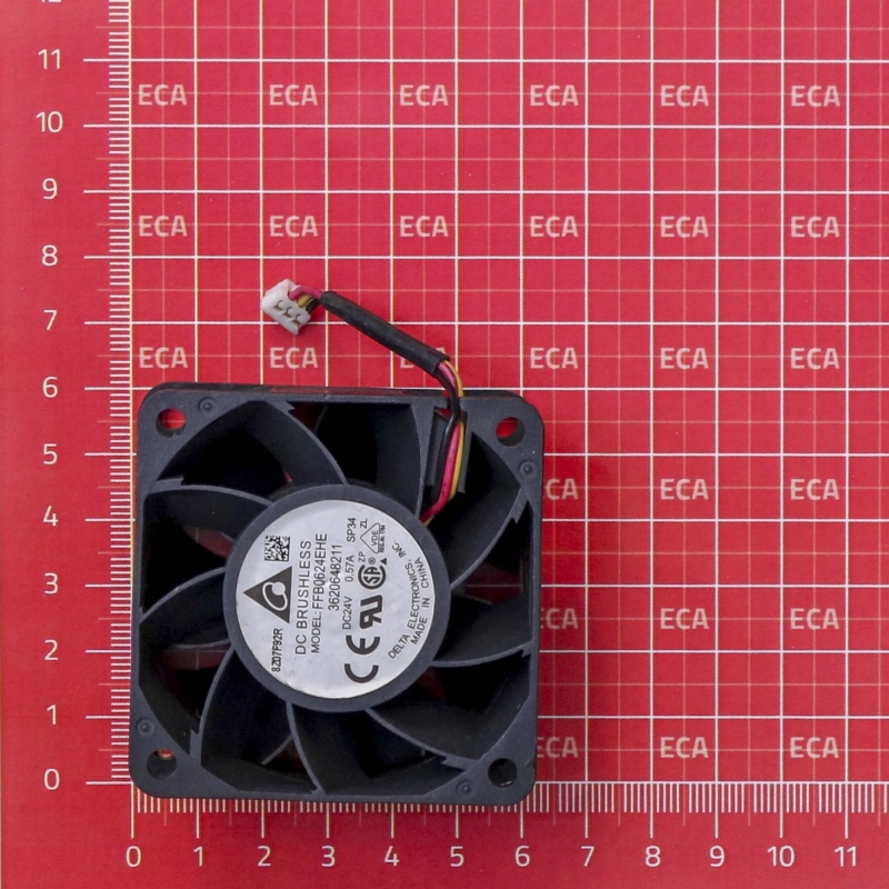 جت فن 24V-0.57A سایز 6X6X3.8cm مدل FFB0624EHE مارک DELTA جت فن 24V-0.57A سایز 6X6X3.8cm مدل FFB0624EHE مارک DELTA