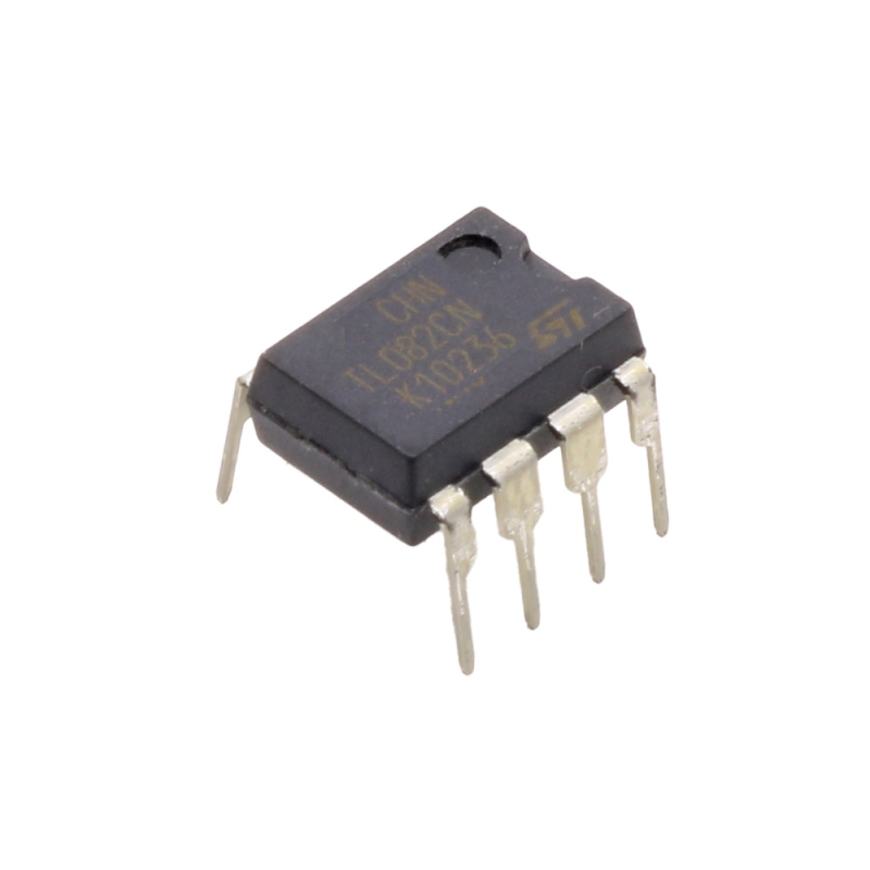 مجموعه 4 عددی تراشه آپ امپ دوبل TL082CN JFET مارک ST پکیج DIP مجموعه 4 عددی تراشه آپ امپ دوبل TL082CN JFET مارک ST پکیج DIP