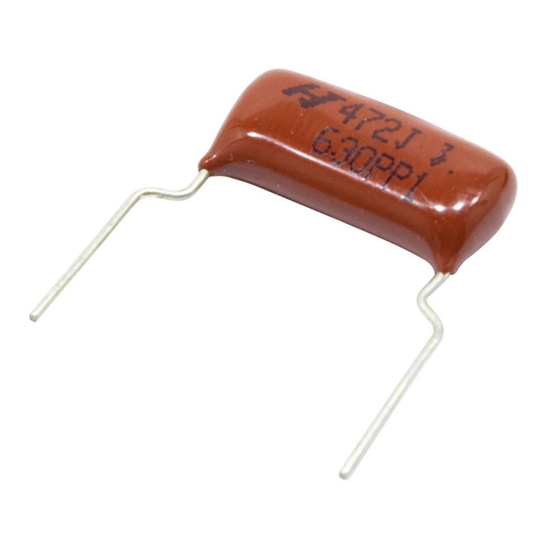 خازن پلی استر %5 / 4.7nF / 630V تایوانی مارک HJC بسته500 تایی