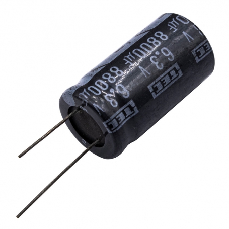 مجموعه 6 عددی خازن الکترولیتی 8800uF / 6.3V سایز 40x22