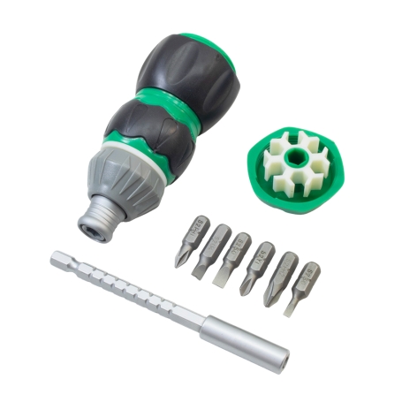 ست پیچ گوشتی مشتی جغجغه ای 6 تایی TUOSEN