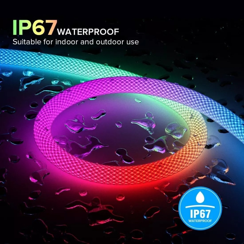 ریسه LED کنفی RGB پنج متری