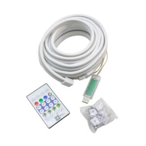 ریسه نئون فلکسی RGB پنج متری