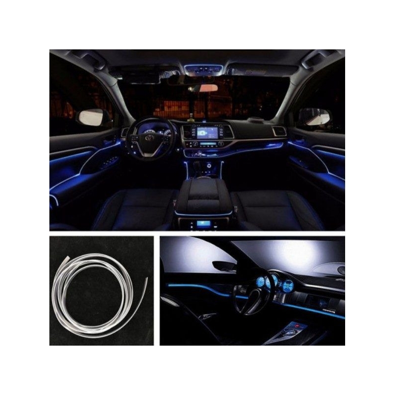 چراغ ال وایر 1 متری RGB موزیکال با ورودی USB دارای اپلیکیشن سری K