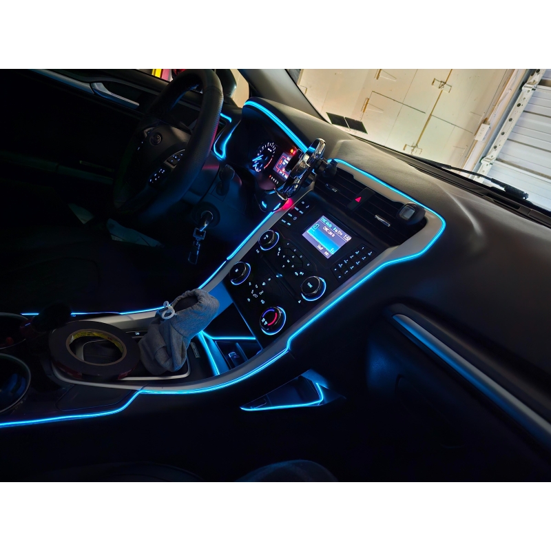 چراغ ال وایر 1 متری RGB موزیکال با ورودی USB دارای اپلیکیشن سری K