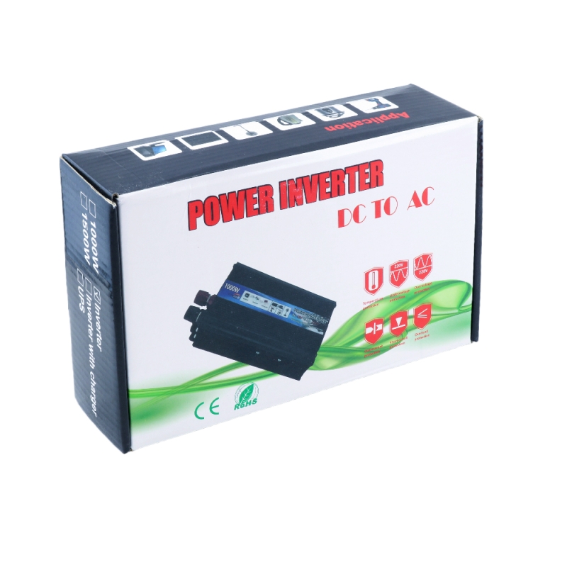 اینورتر (مبدل 12VDC به 220VAC) سوئیچینگ 12V-1000W مارک T-SOLAR اینورتر (مبدل 12VDC به 220VAC) سوئیچینگ 12V-1000W مارک T-SOLAR