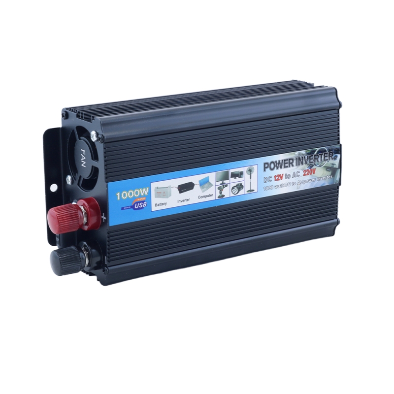 اینورتر (مبدل 12VDC به 220VAC) سوئیچینگ 12V-1000W مارک T-SOLAR اینورتر (مبدل 12VDC به 220VAC) سوئیچینگ 12V-1000W مارک T-SOLAR