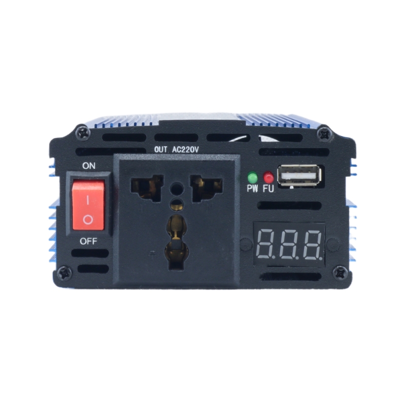 اینورتر (مبدل 12VDC به 220VAC) سوئیچینگ 12V-1200W مارک T-SOLAR اینورتر (مبدل 12VDC به 220VAC) سوئیچینگ 12V-1200W مارک T-SOLAR