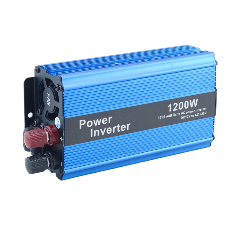 اینورتر (مبدل 12VDC به 220VAC) سوئیچینگ 12V-1200W مارک T-SOLAR اینورتر (مبدل 12VDC به 220VAC) سوئیچینگ 12V-1200W مارک T-SOLAR