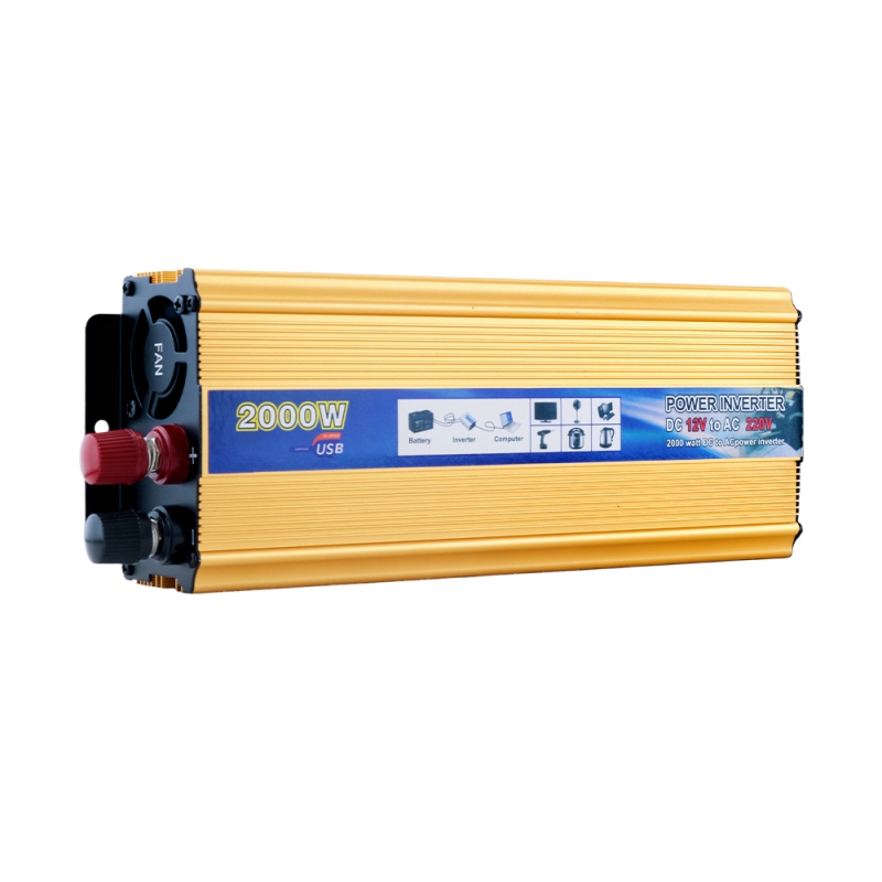 اینورتر (مبدل 12VDC به 220VAC) سوئیچینگ 12V-2000W مارک T-SOLAR اینورتر (مبدل 12VDC به 220VAC) سوئیچینگ 12V-2000W مارک T-SOLAR