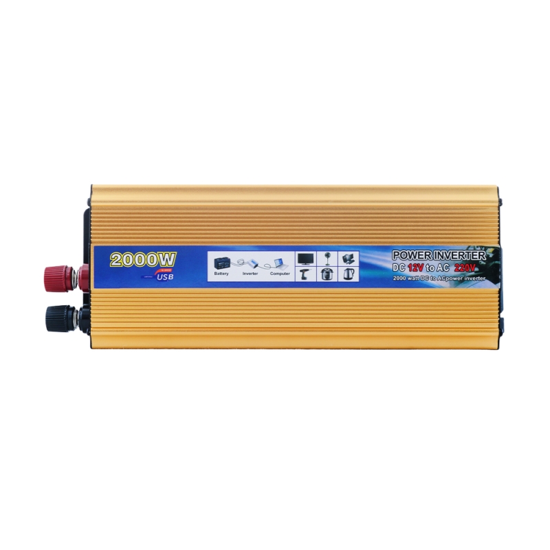 اینورتر (مبدل 12VDC به 220VAC) سوئیچینگ 12V-2000W مارک T-SOLAR اینورتر (مبدل 12VDC به 220VAC) سوئیچینگ 12V-2000W مارک T-SOLAR