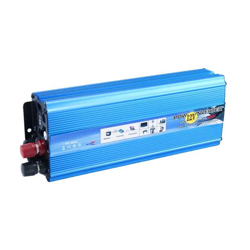 اینورتر (مبدل 12VDC به 220VAC) سوئیچینگ 12V-2200W مارک T-SOLAR اینورتر (مبدل 12VDC به 220VAC) سوئیچینگ 12V-2200W مارک T-SOLAR