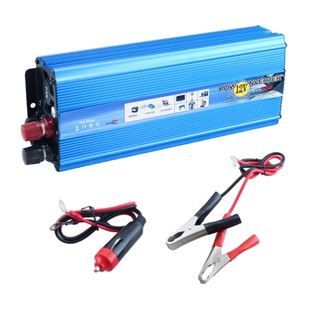 اینورتر (مبدل 12VDC به 220VAC) سوئیچینگ 12V-2200W مارک T-SOLAR اینورتر (مبدل 12VDC به 220VAC) سوئیچینگ 12V-2200W مارک T-SOLAR