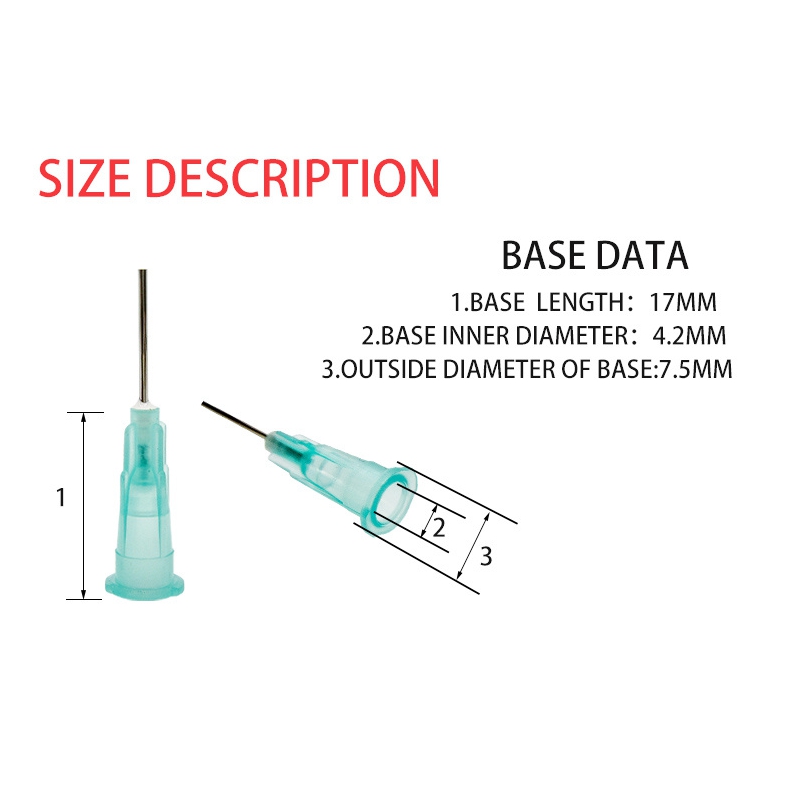 مجموعه 13 عددی نازل (سوزن) 23G نارنجی مخصوص سرنگ های قلع و خمیر فلاکس