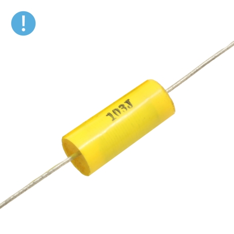 مجموعه 15 عددی خازن پروپیلن صوتی 10nF / 150V آکسیال