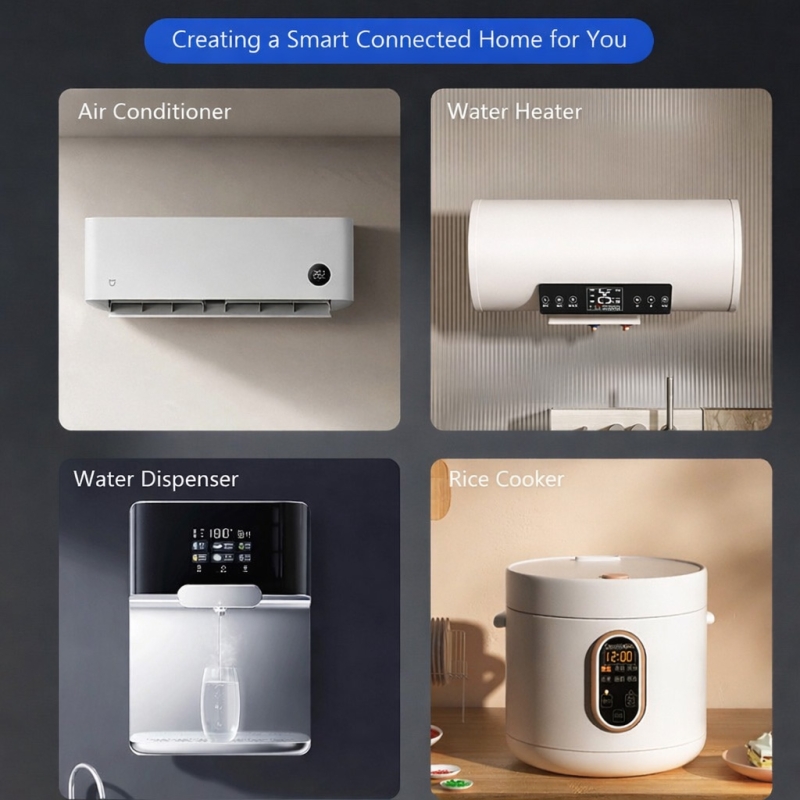 دوبل فیوز مینیاتوری هوشمند تک فاز 16 آمپر با کلید کنترلی و قابلیت کنترل از طریق Wifi