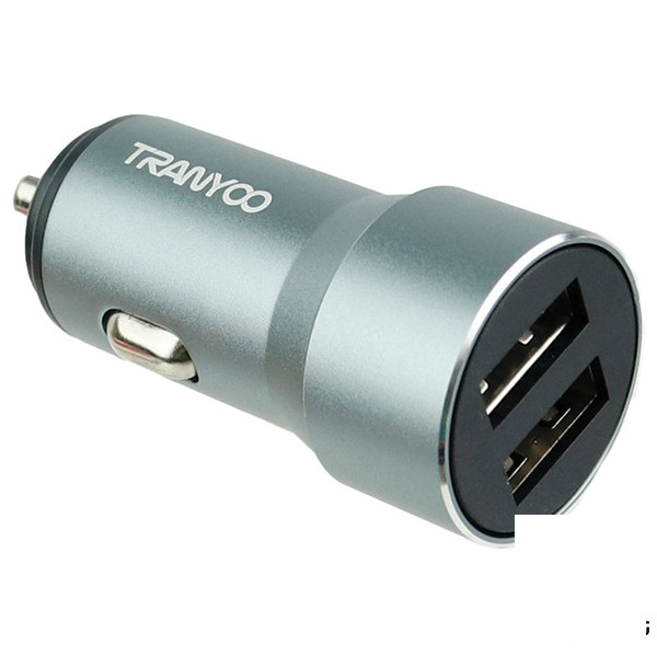 مجموعه 2 عددی شارژر فندکی ترانیو مدل C4 به همراه کابل میکرو