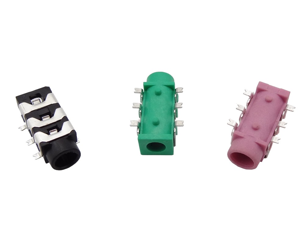 مجموعه 25 عددی جک هدفون 3.5mm استریو زرد مدل PJ-313D