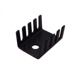مجموعه 27 عددی هیت سینک آلومینیومی مشکی TO-220 سایز 15x10x20
