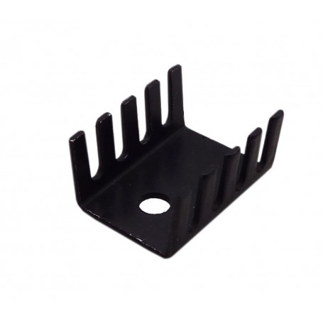 مجموعه 27 عددی هیت سینک آلومینیومی مشکی TO-220 سایز 15x10x20