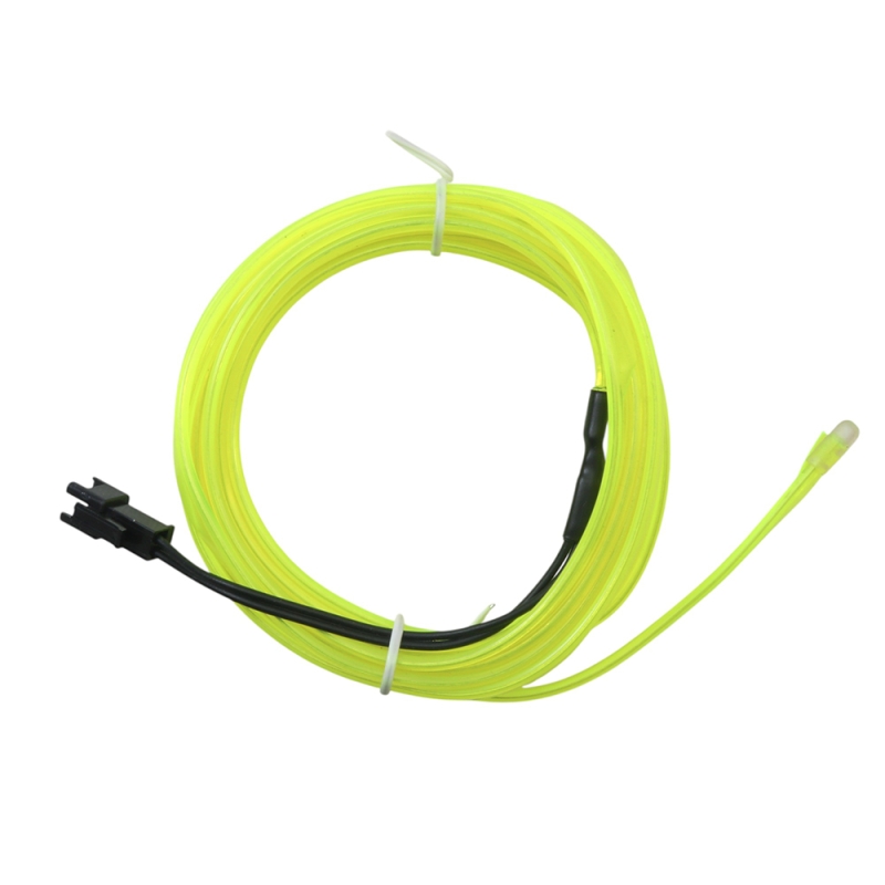 مجموعه 3 عددی چراغ ال وایر 1 متری سبز فسفری