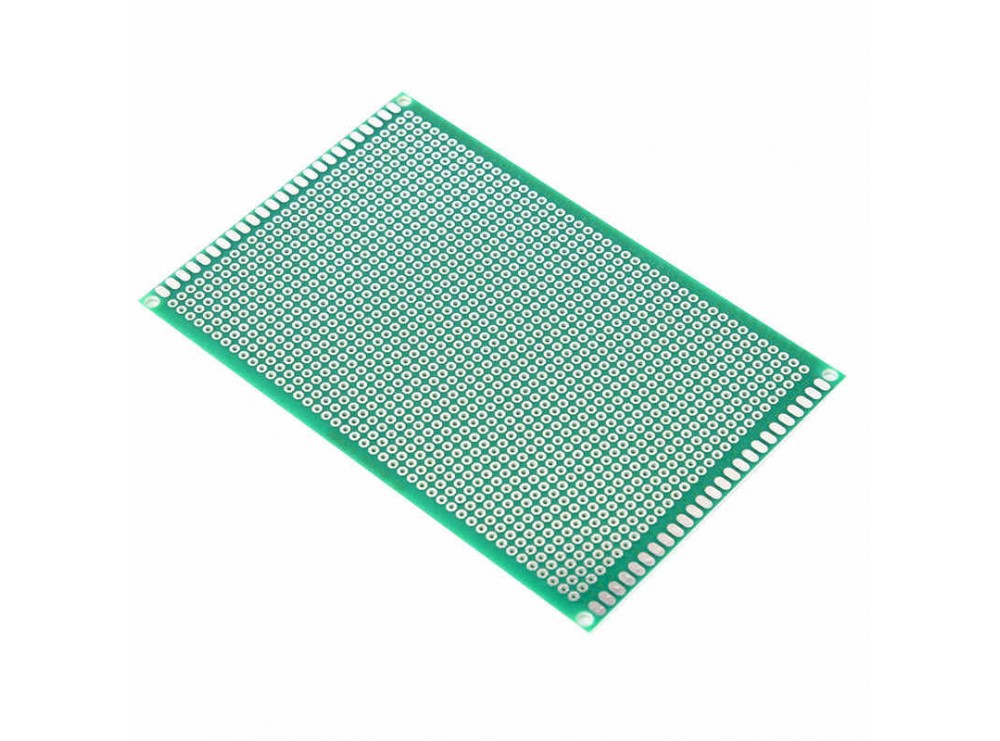 مجموعه 3 عددی برد سوراخ دار دولایه متالیزه 12x8cm