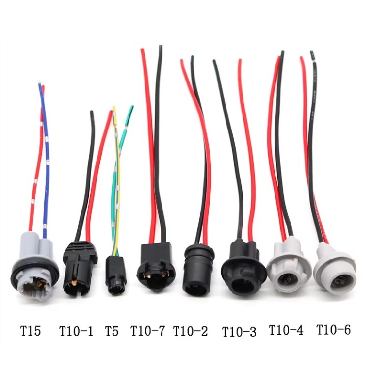 مجموعه 3 عددی سوکت لامپ خودرویی پایه BAY15D دو کنتاکت مدل 1157