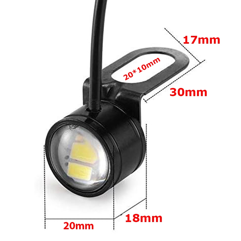 مجموعه 3 عددی چیپ COB LED دی لایت 3W سفید مهتابی