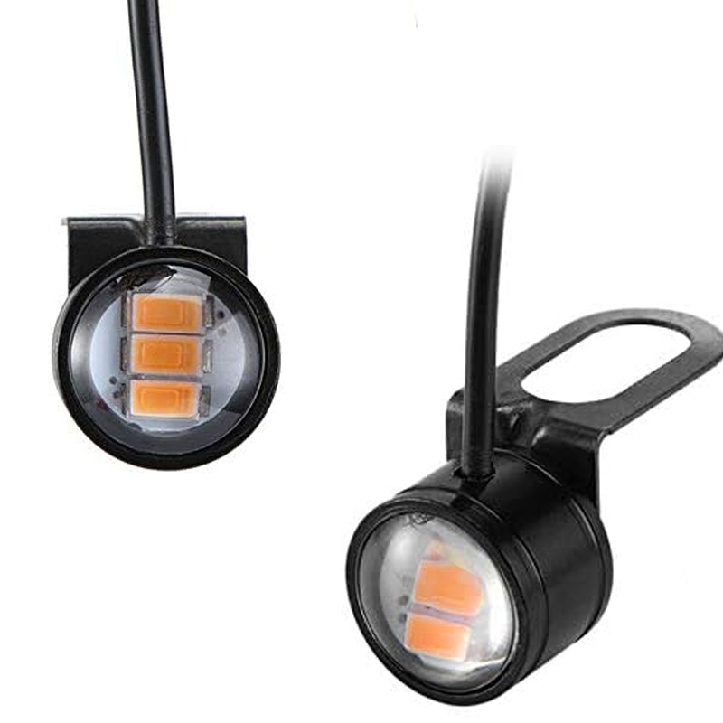 مجموعه 3 عددی چیپ COB LED دی لایت 3W نارنجی