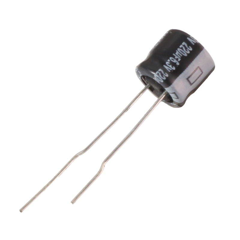 مجموعه 37 عددی خازن الکترولیتی 220uF / 6.3V کره ای مارک TEAPO