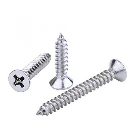 مجموعه 37 عددی پیچ خودرو سرتخت 4x3.8 ارتفاع 9mm