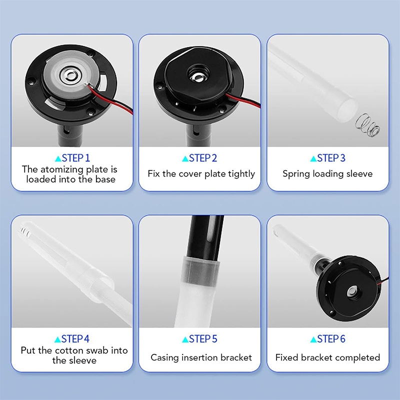 مجموعه 4 عددی ست هولدر نگهدارنده اسفنج و پیزو مناسب ماژول تولید بخار سرد