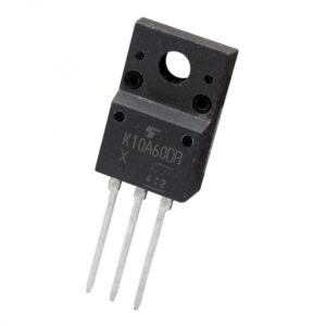 مجموعه 4 عددی ماسفت K10A60DR نوع N-Channel تایوانی مارک TOSHIBA پکیج TO-220FP