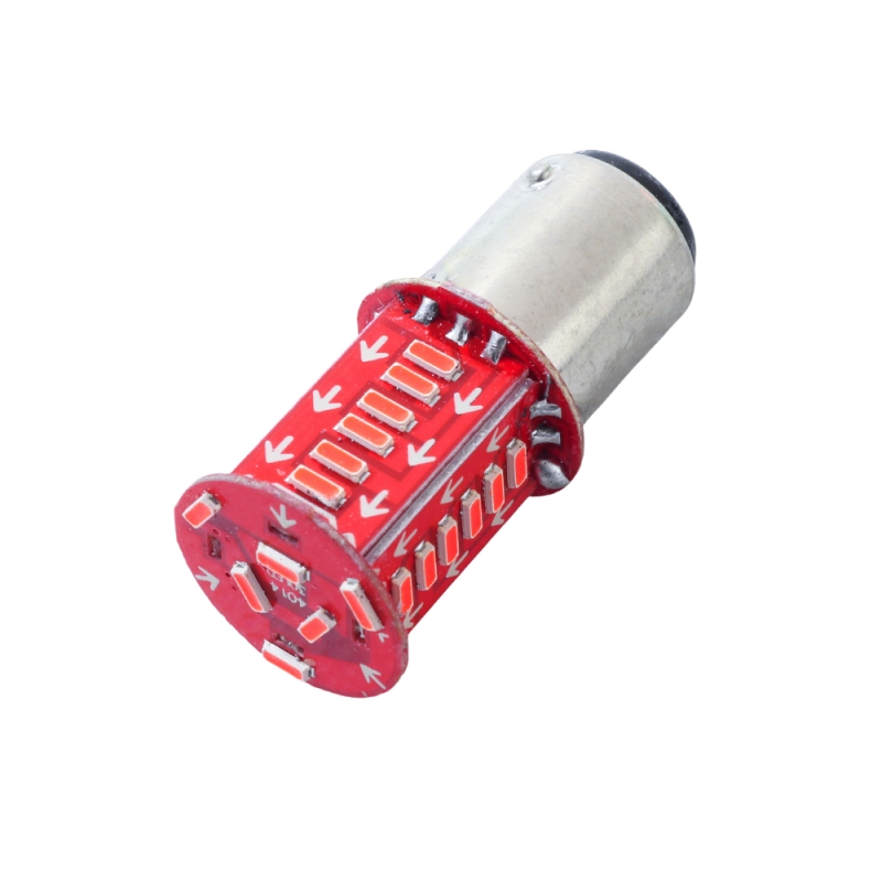 مجموعه 4 عددی لامپ LED خودرویی دو کنتاکت 5W قرمز