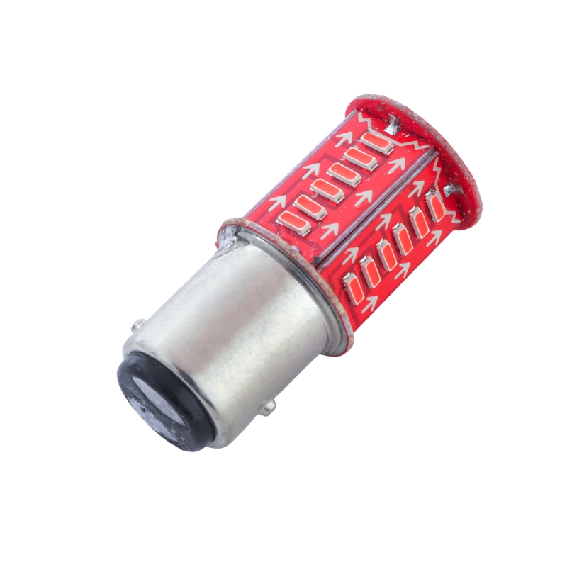 مجموعه 4 عددی لامپ LED خودرویی دو کنتاکت 5W قرمز