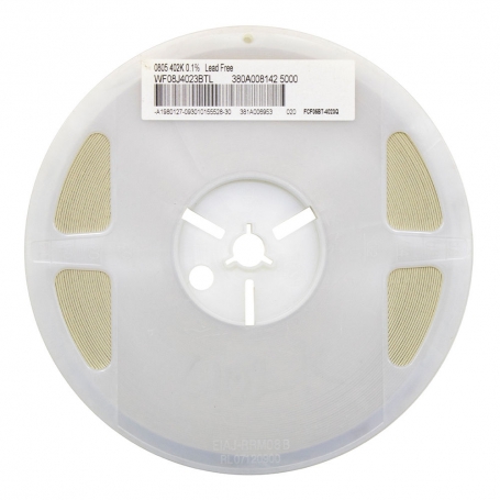 مقاومت 402K اهم دقیق %0.1 پکیج 0805 SMD رول5000 عددی
