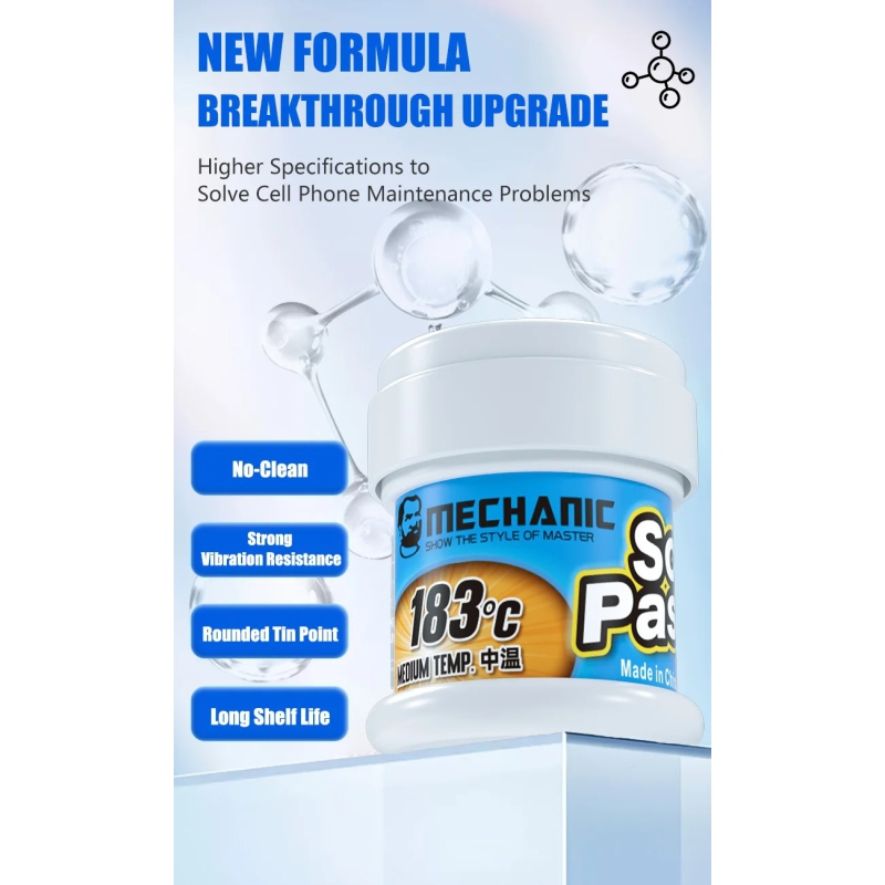 خمیر قلع 42 گرمی مرغوب مارک Mechanic مدل XGSP50