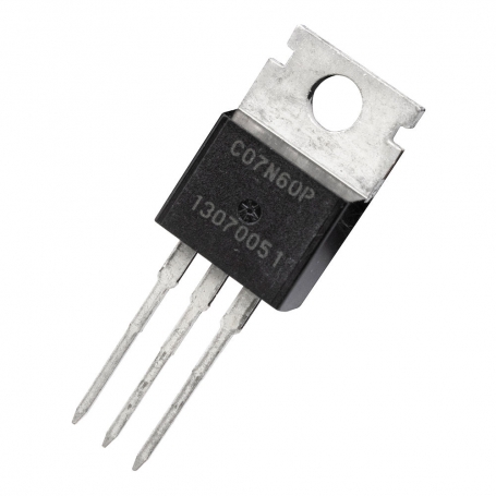 مجموعه 5 عددی ماسفت 07N60P نوع N -Channel تایوانی پکیج TO-220