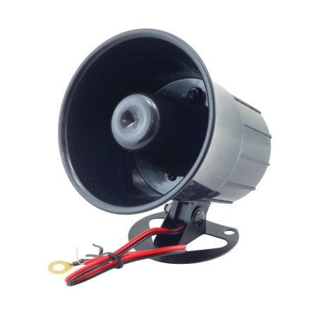 آژیر دزدگیر 6 صدا 12VDC بزرگ آژیر دزدگیر 6 صدا 12VDC بزرگ