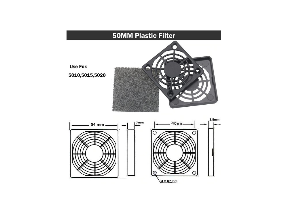 مجموعه 7 عددی گارد فن فیلتردار 6x6
