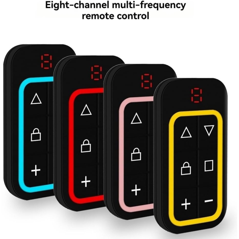 ریموت بلوتوثی 8 کانال مولتی فرکانس 299Mhz - 915Mhz با باتری قابل شارژ