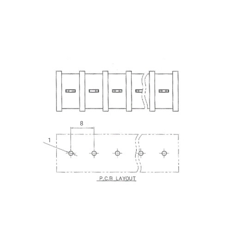 مجموعه 9 عددی ترمینال پیچی DG35-6Pin