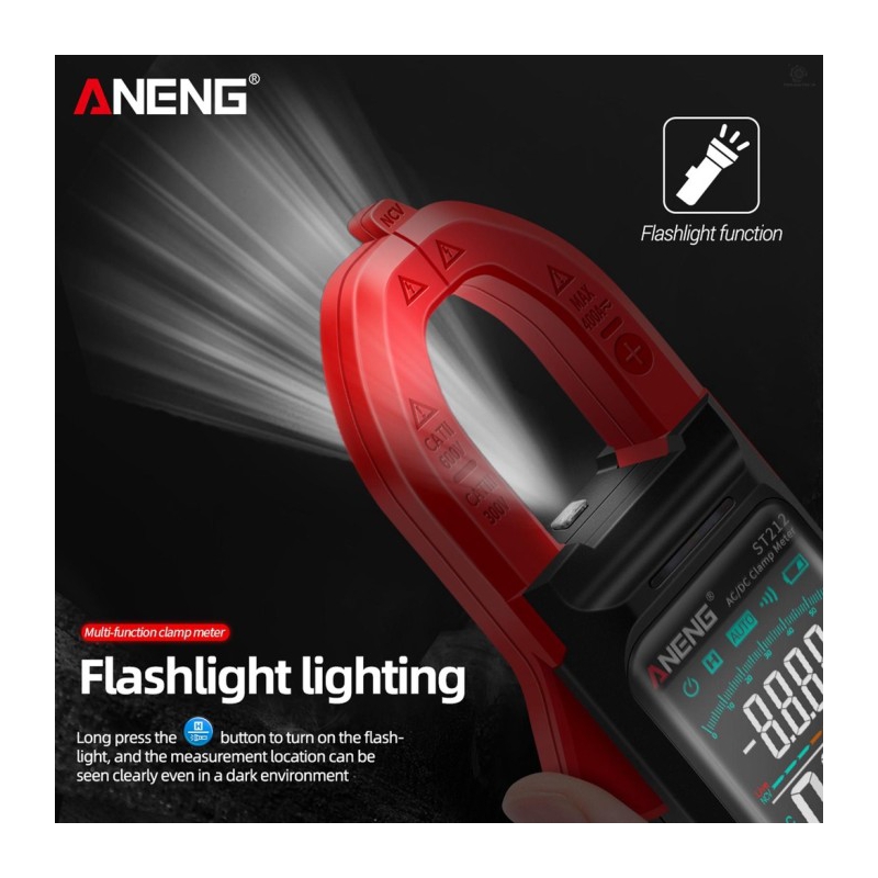 کلمپ متر دیجیتالی AC ـ 400 آمپر ANENG مدل ST212